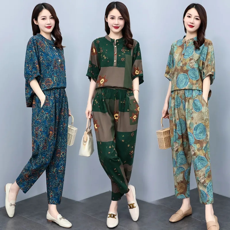 Linen Pant Wide - Conjunto Feminino de Verão 2026: Novo