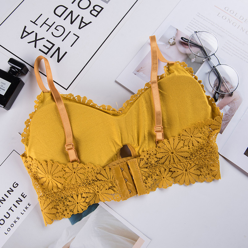 3D Sexy girl lace Lingerie Sea - Bralette Triangle Set avaliação e preço