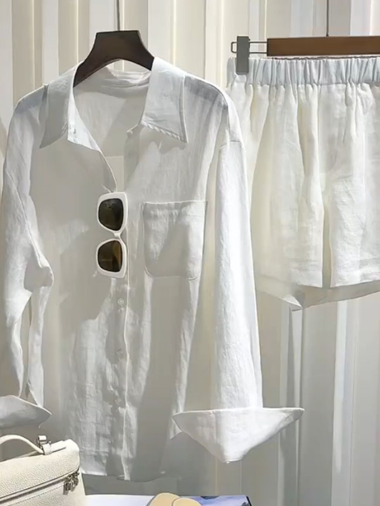 Conjunto de Camisa de Linho Fe - Linen Pant Wide avaliação e preço