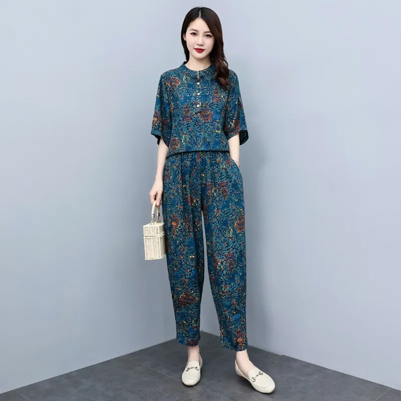 Conjunto Feminino de Verão 202 - Linen Pant Wide avaliação e preço