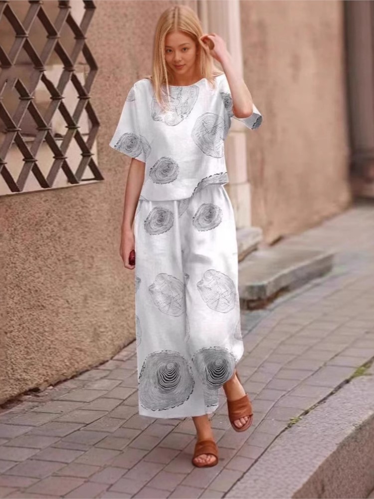2025 primavera verão novo plus - Linen Pant Wide avaliação e preço