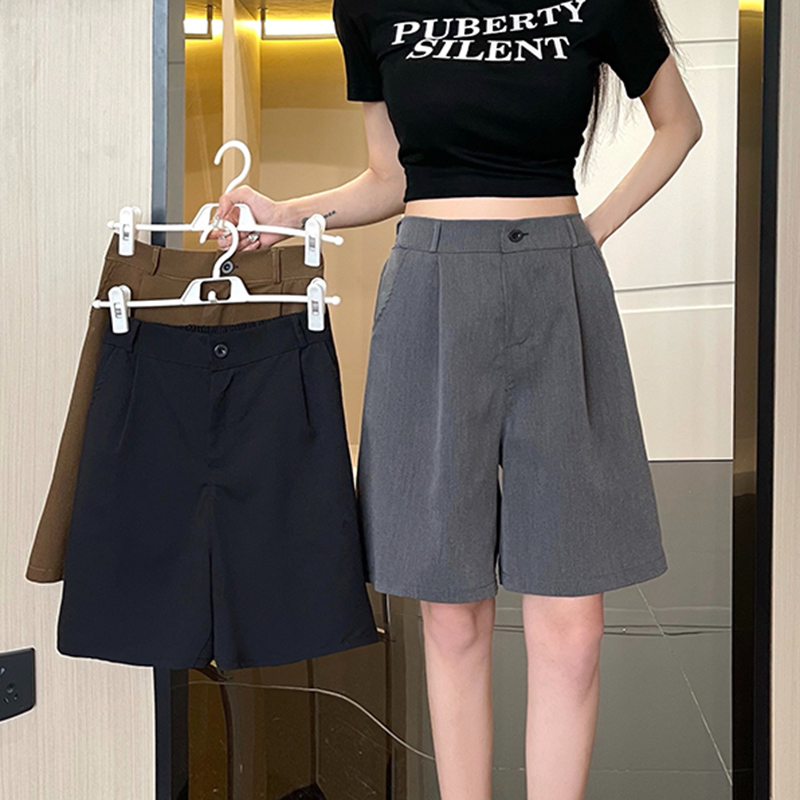 Calça curta feminina de perna  - Linen Pant Wide avaliação e preço