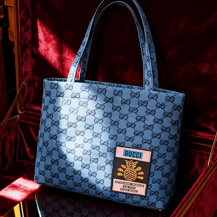 Bolsa GUCCI Feminina de Lona,  - Tote Bag Beach avaliação e preço