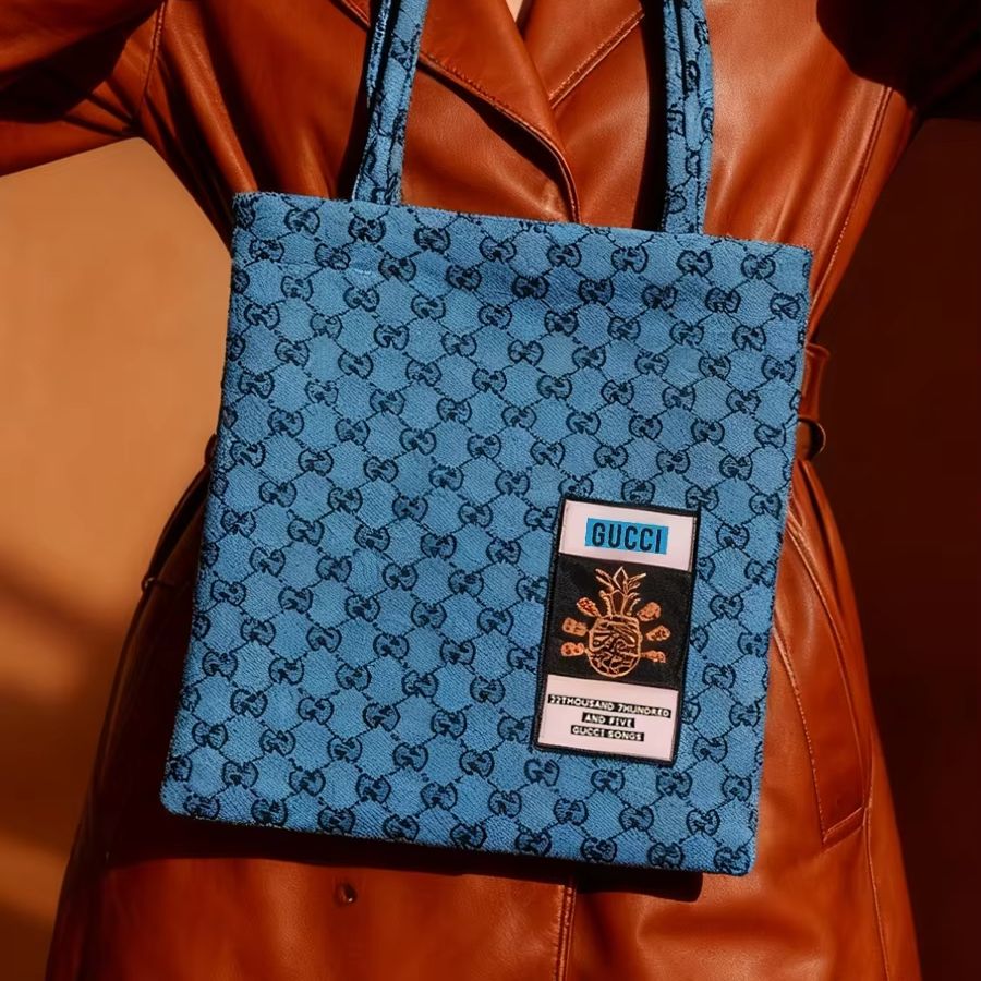 Bolsa GUCCI Feminina de Lona,  - Tote Bag Beach avaliação e preço