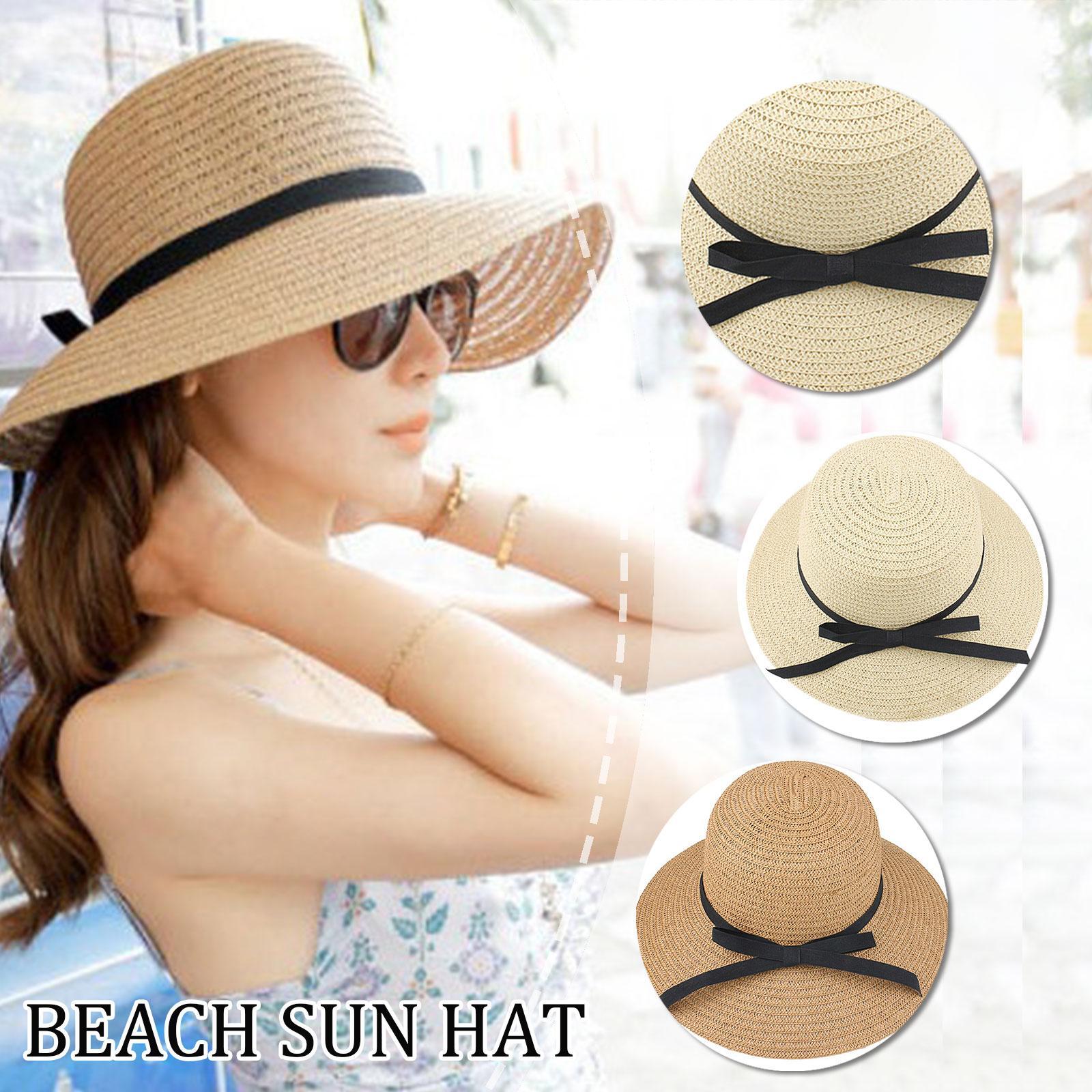 Verão chapéu de palha grande b - Hat Floppy Wide avaliação e preço